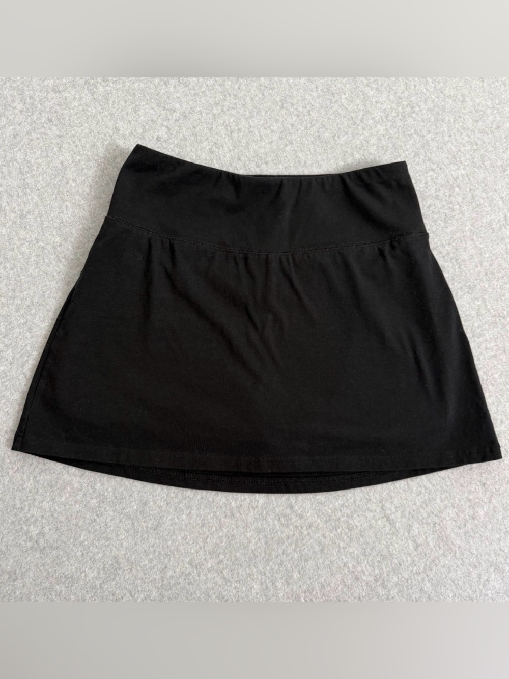 Hollister Black Stretch Mini Skort